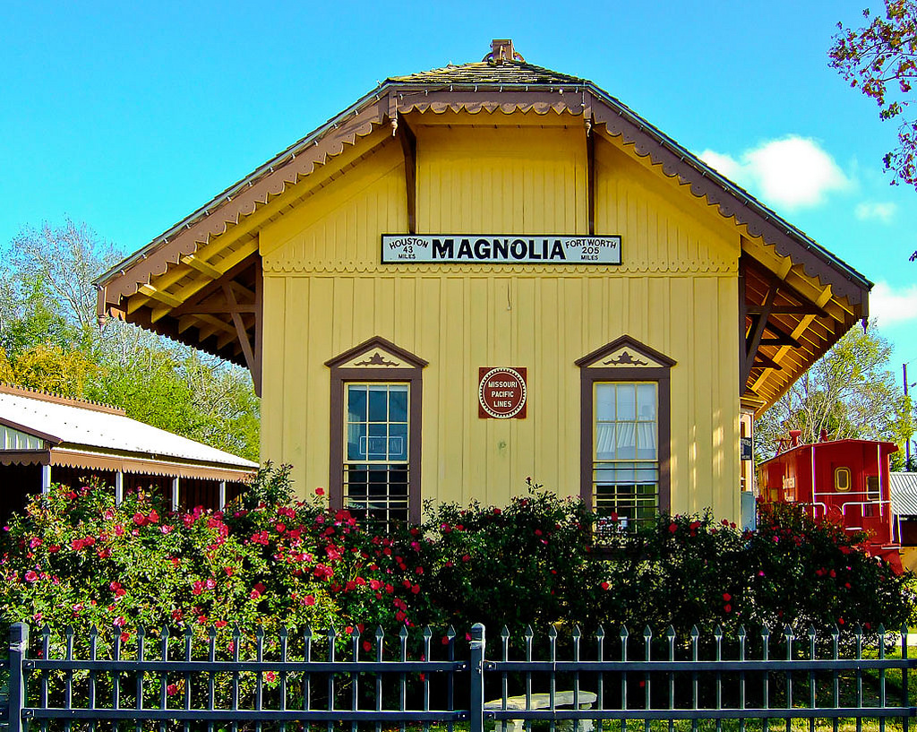 Magnolia, TX Train Depot